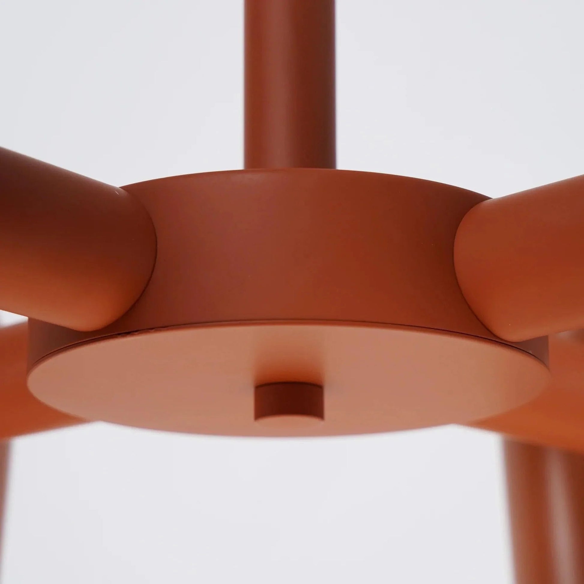 Matte Black Iron Chandelier — Sculptural Statement - LumoTrot