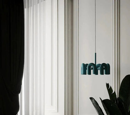 Matte Black Iron Chandelier — Sculptural Statement - LumoTrot