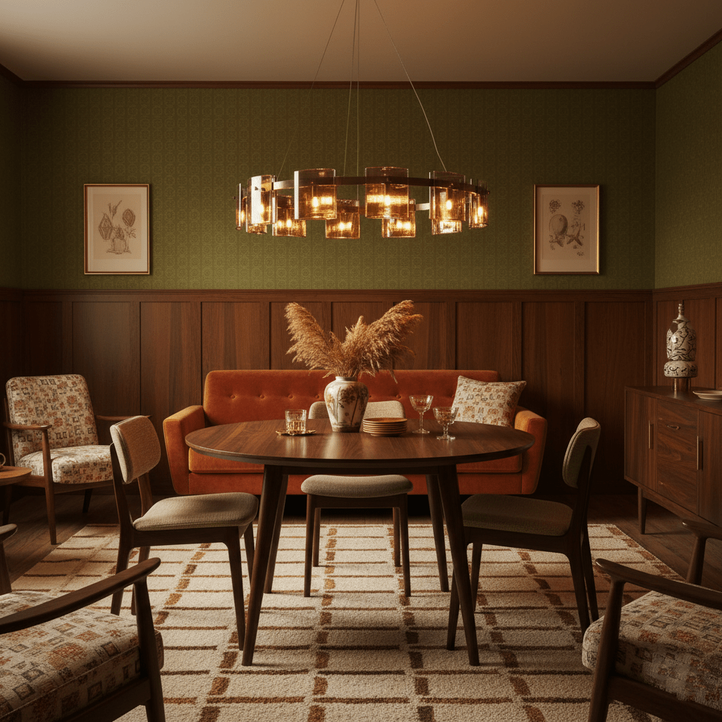 Smoked Glass Pendant Light — Modern Art Deco Ambiance - LumoTrot