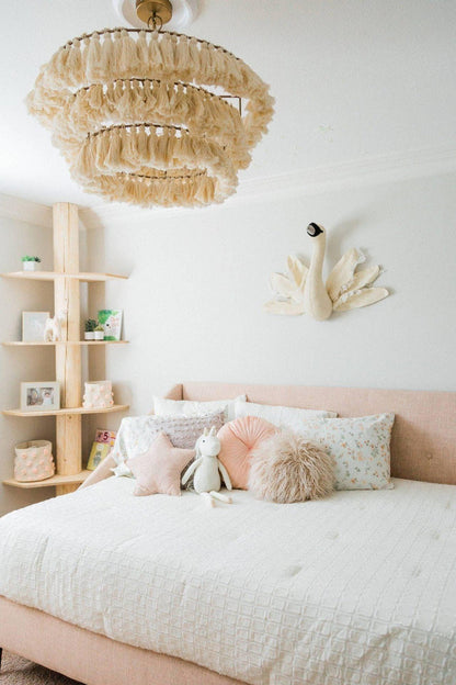 Fabric Tassel Chandelier — Boho Luxe Ambiance - LumoTrot