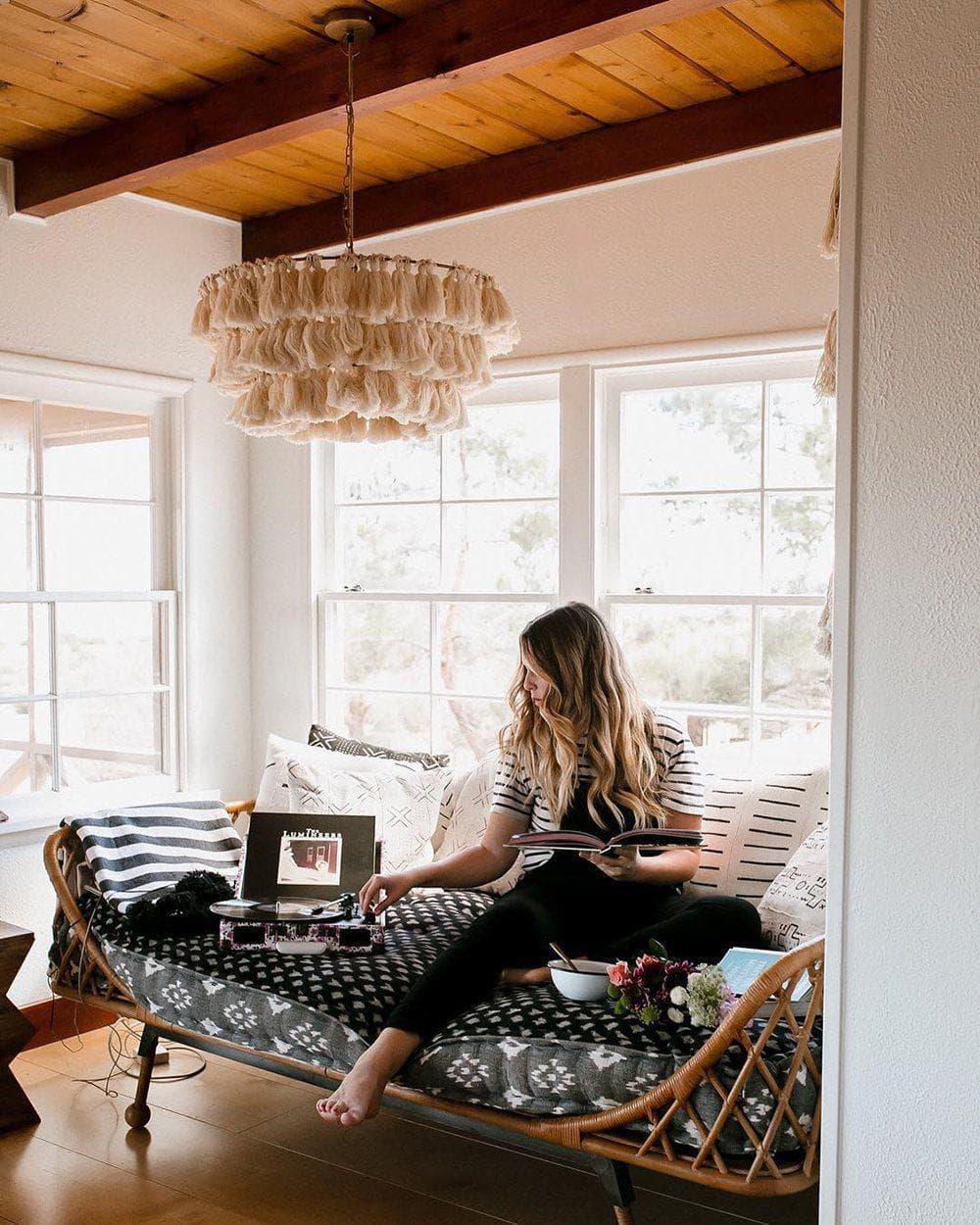 Fabric Tassel Chandelier — Boho Luxe Ambiance - LumoTrot