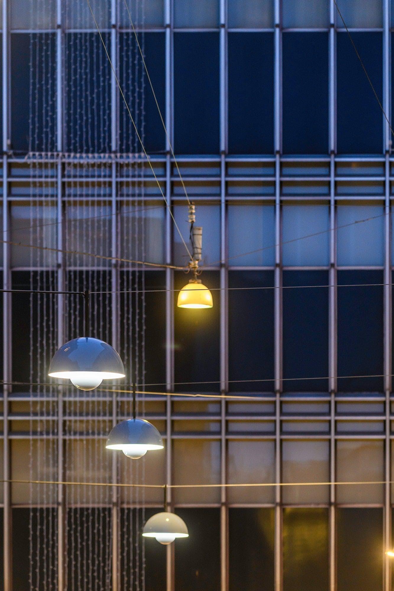 Metal Pendant Light — Playful Modern Design