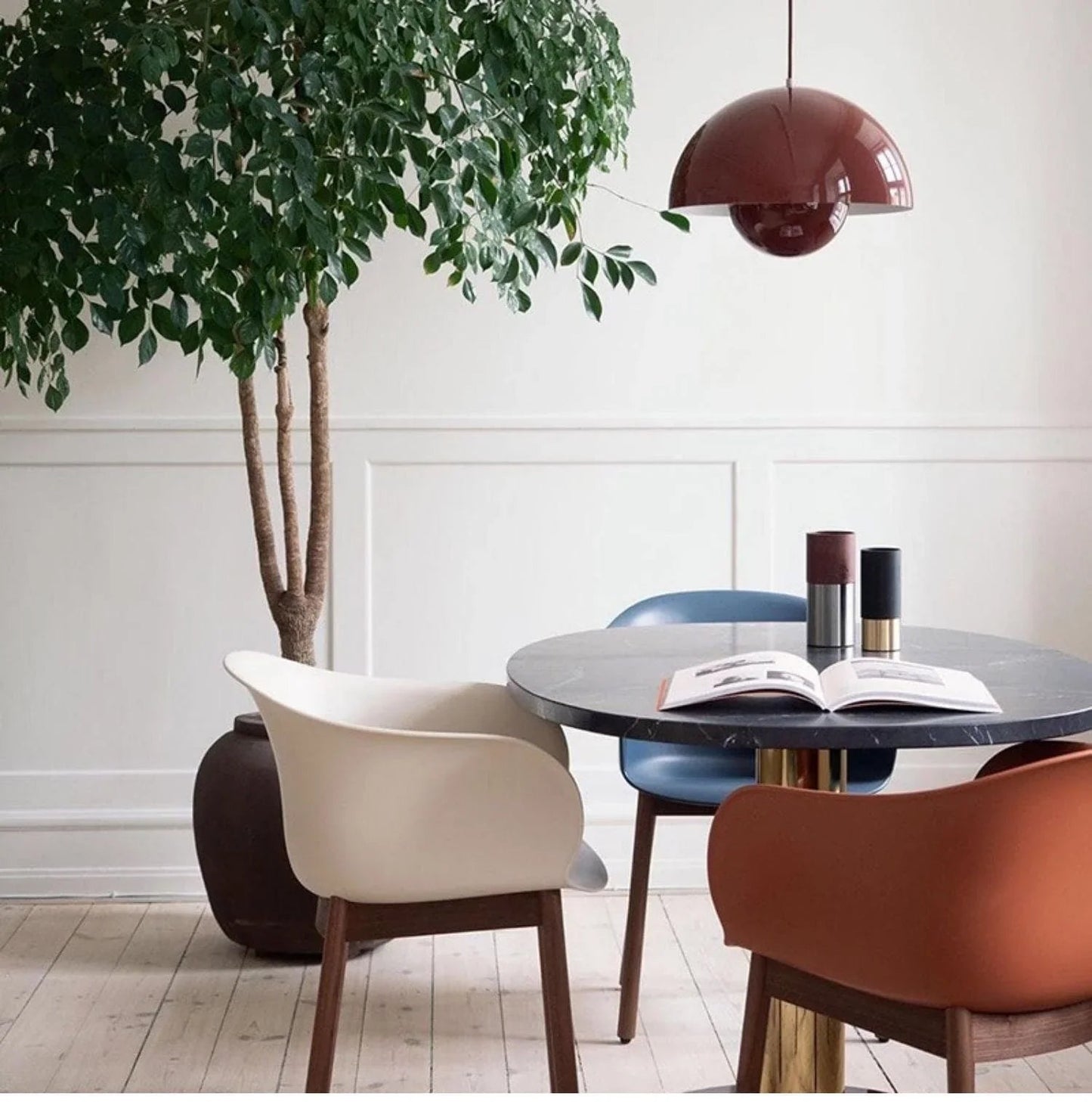 Metal Pendant Light — Playful Modern Design