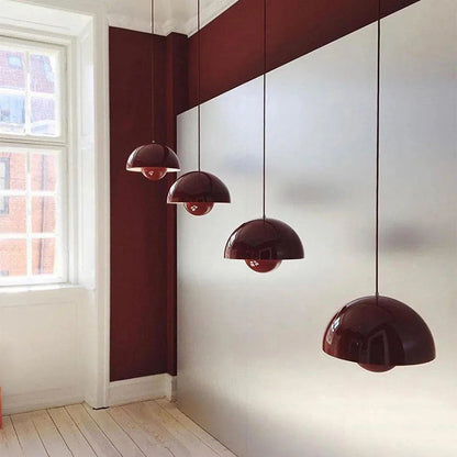 Colorful Metal Pendant Light — Playful Modern Design - LumoTrot