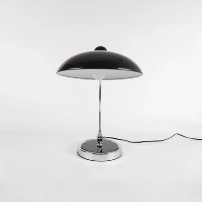 Metal Dome Table Lamp — Mid-Century Modern Desk Light - LumoTrot