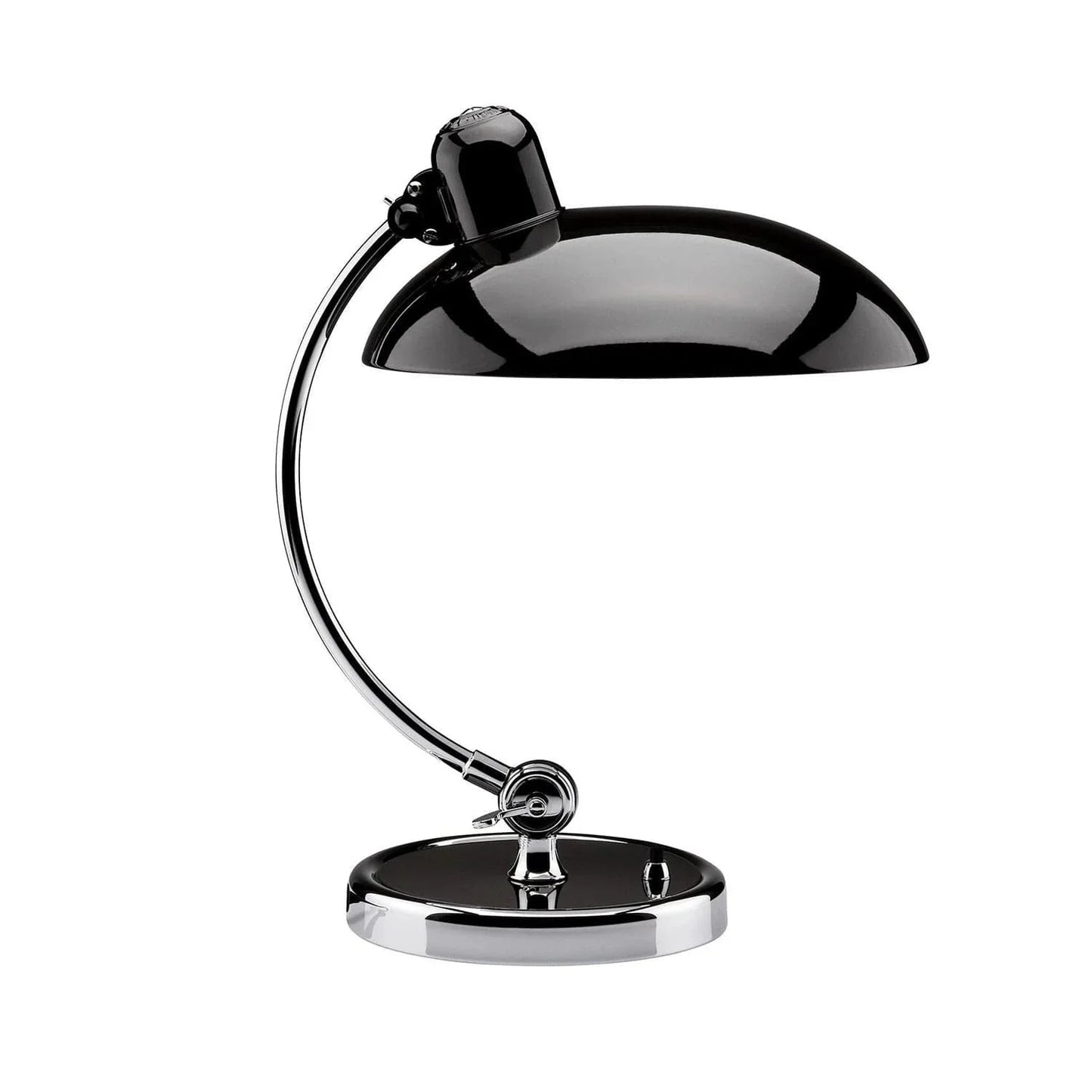 Metal Dome Table Lamp — Mid-Century Modern Accent
