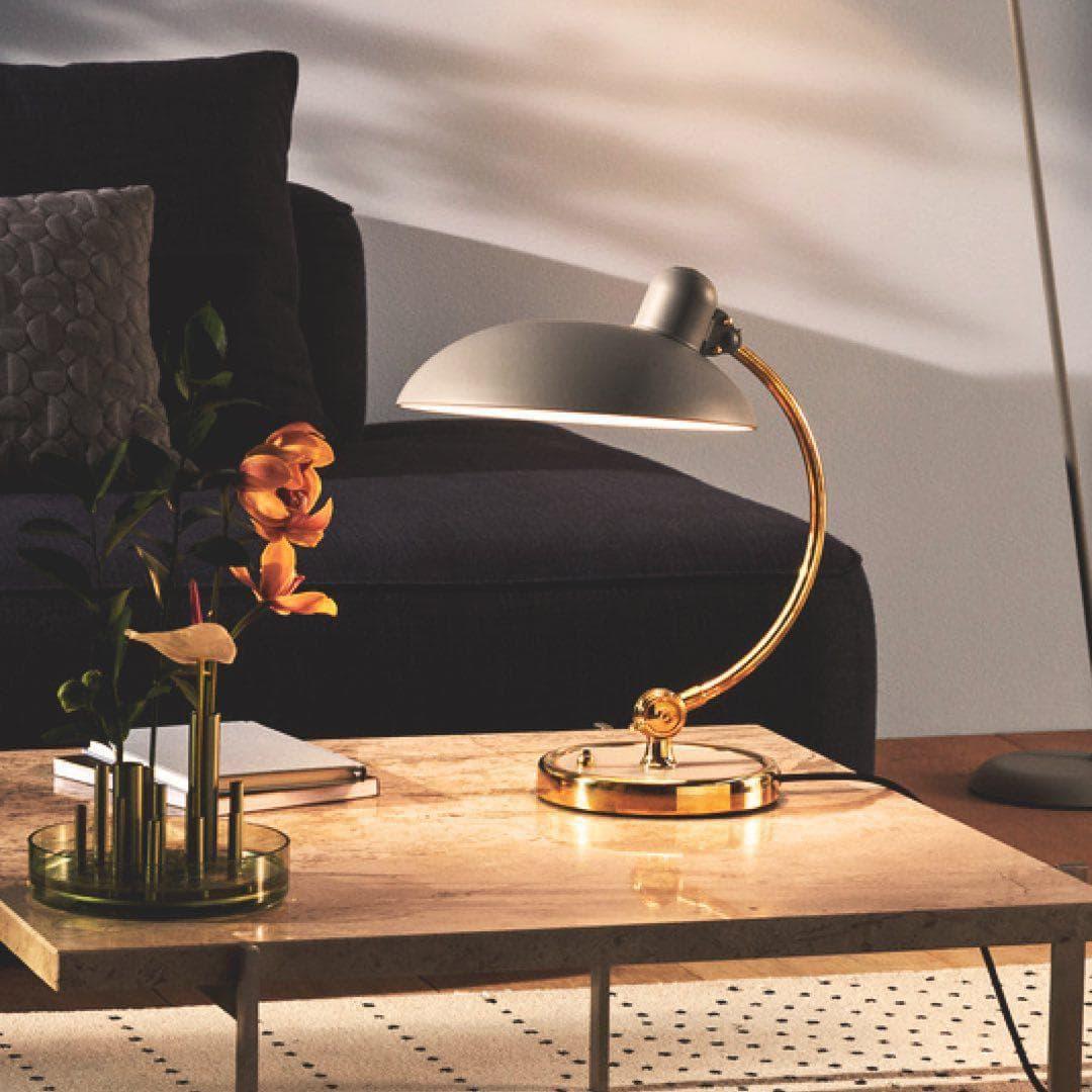 Metal Dome Table Lamp — Mid-Century Modern Accent