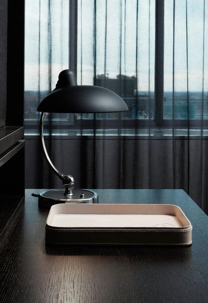 Metal Dome Table Lamp — Mid-Century Modern Accent