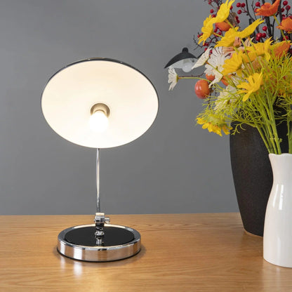 Metal Dome Table Lamp — Mid-Century Modern Desk Light - LumoTrot