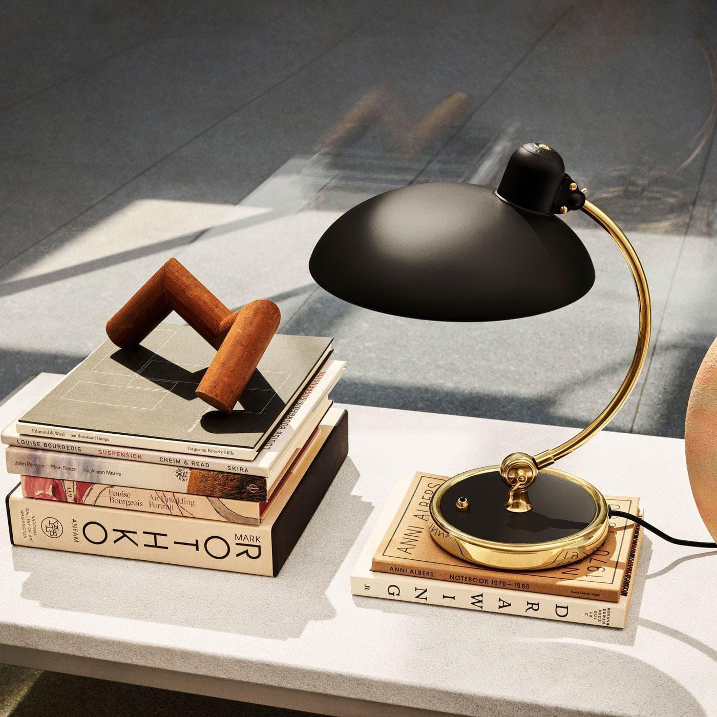 Metal Dome Table Lamp — Mid-Century Modern Accent