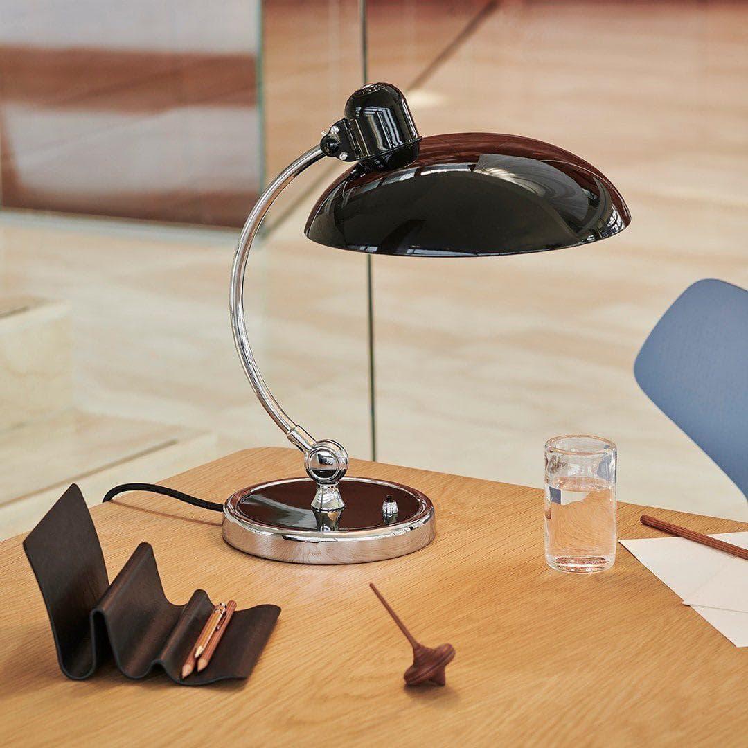 Metal Dome Table Lamp — Mid-Century Modern Accent