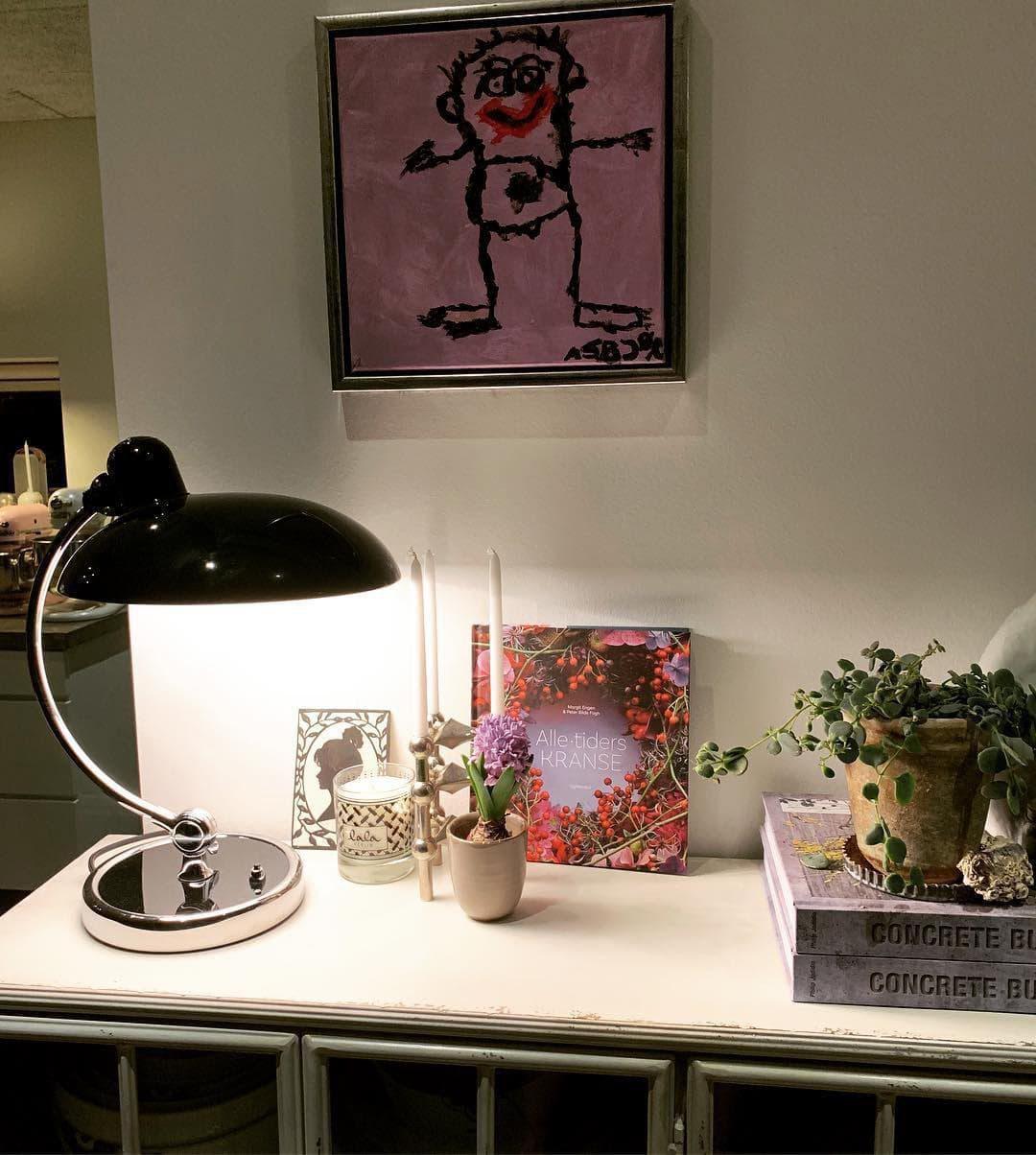 Metal Dome Table Lamp — Mid-Century Modern Accent