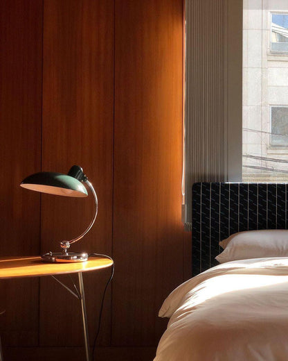Metal Dome Table Lamp — Mid-Century Modern Accent