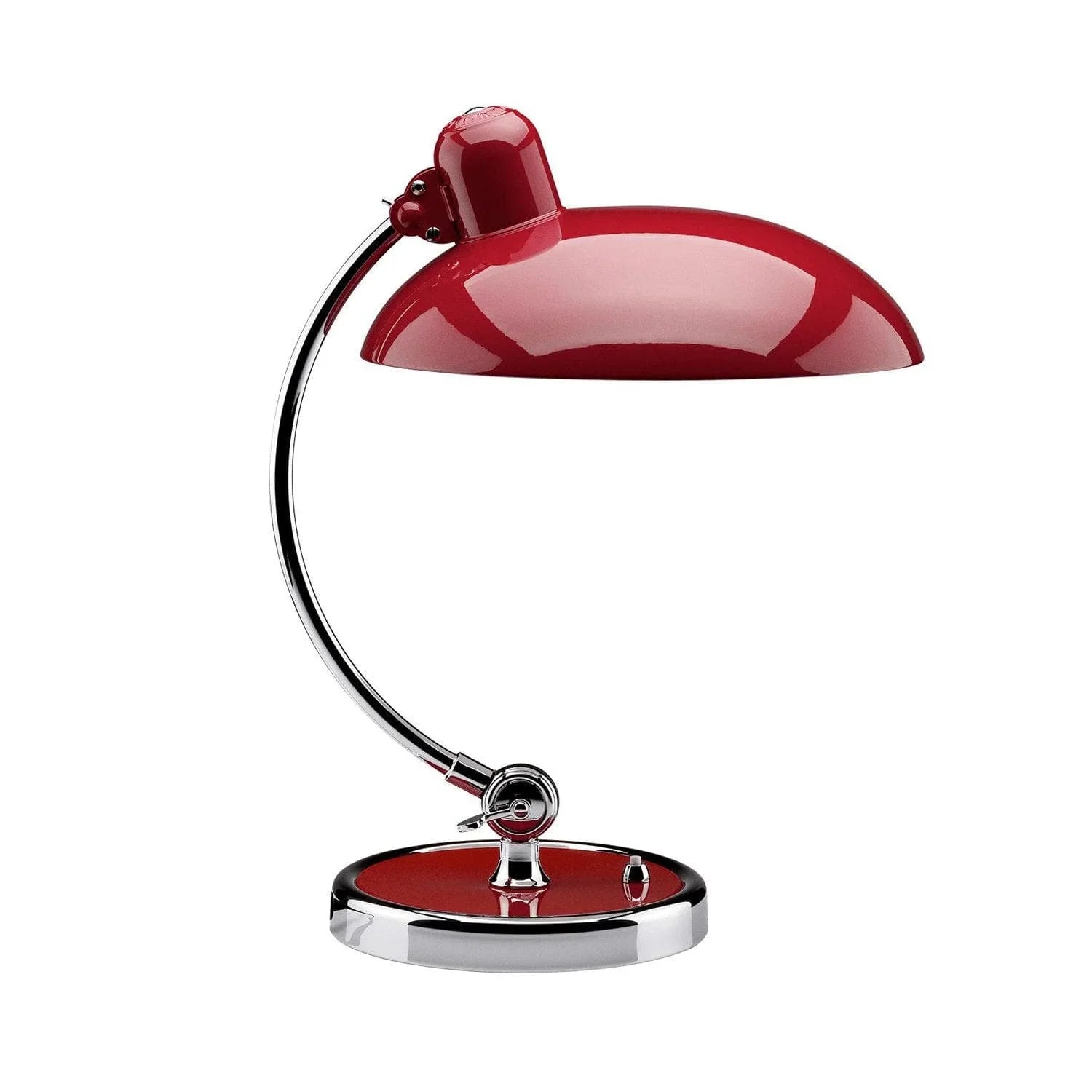 Metal Dome Table Lamp — Mid-Century Modern Accent