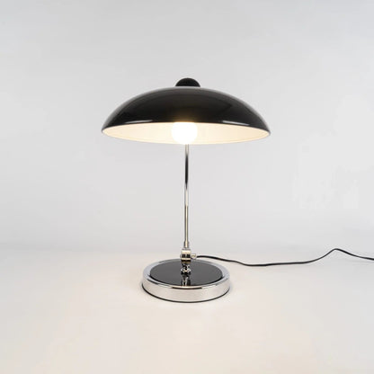 Metal Dome Table Lamp — Mid-Century Modern Desk Light - LumoTrot