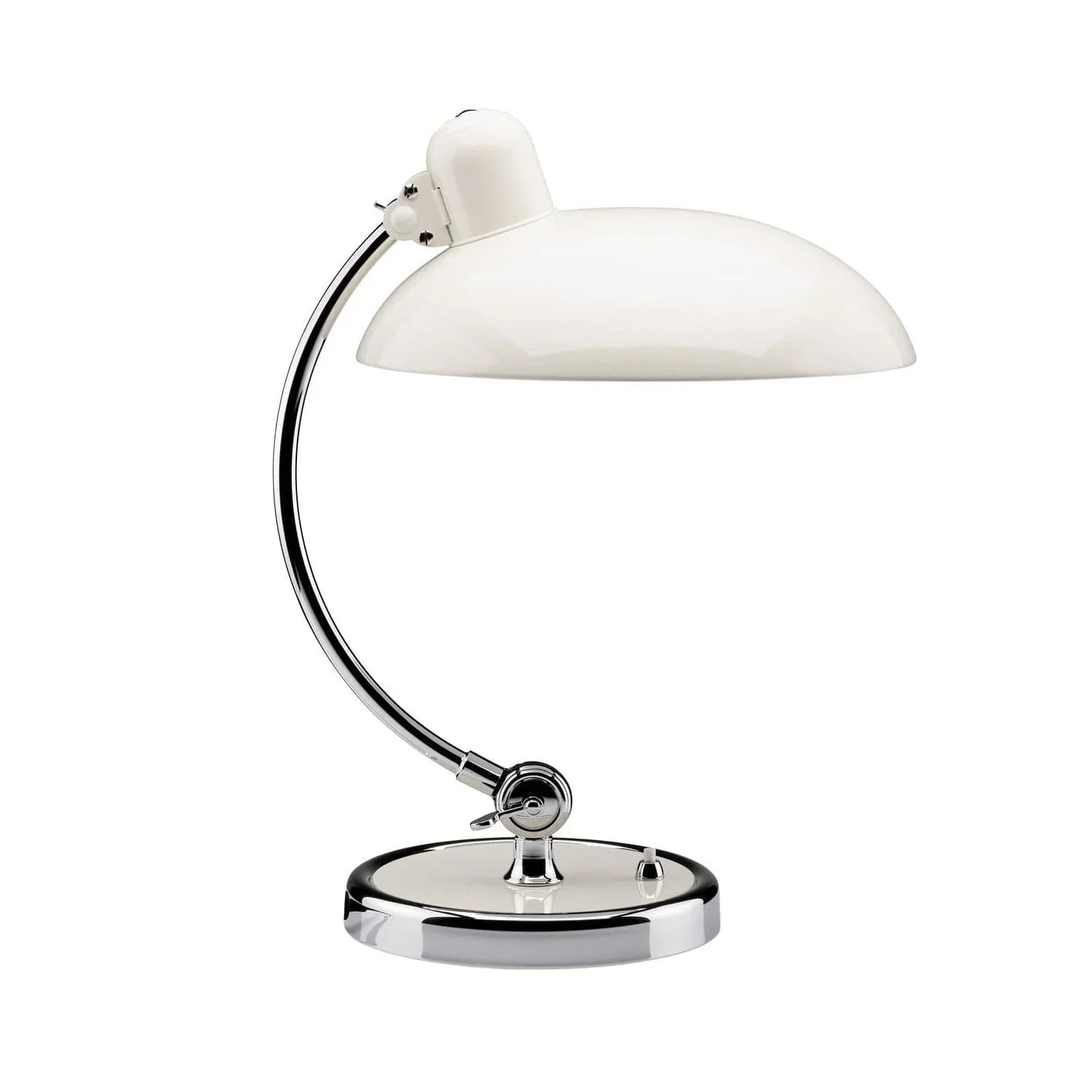 Metal Dome Table Lamp — Mid-Century Modern Accent