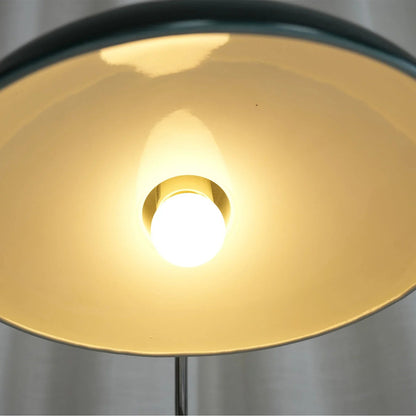 Metal Dome Table Lamp — Mid-Century Modern Accent