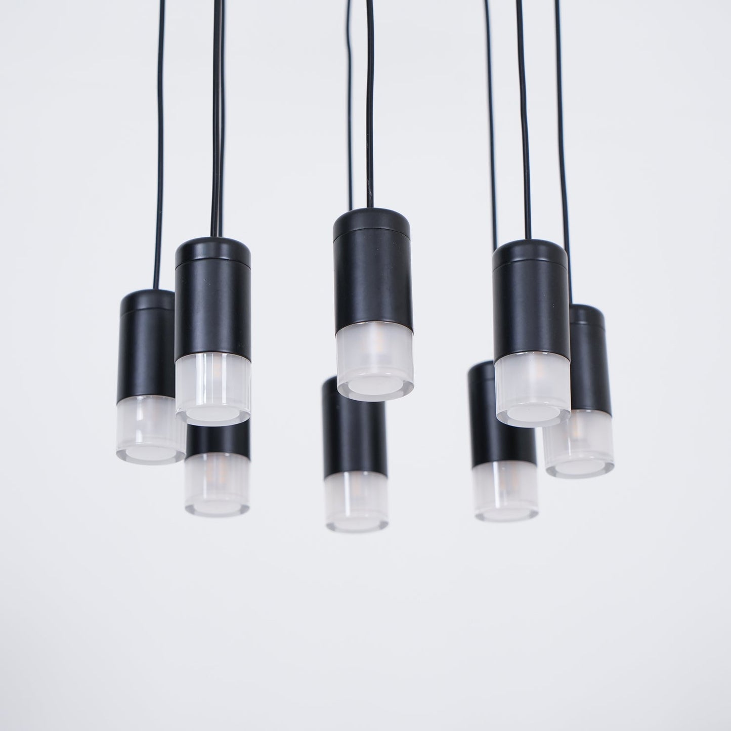 Geometric Wire Frame Chandelier — Modern Statement