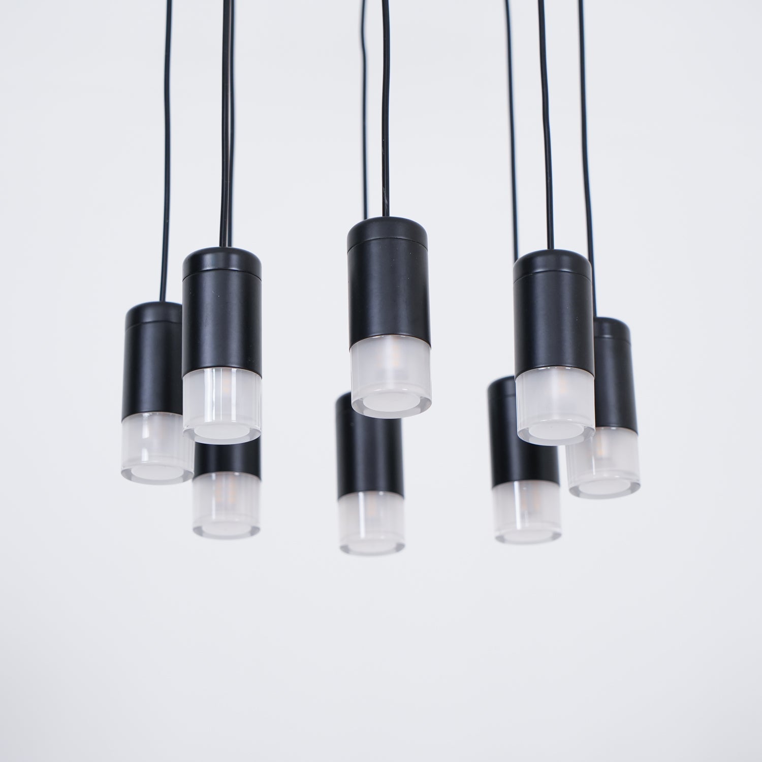 Geometric Wire Frame Chandelier — Modern Statement