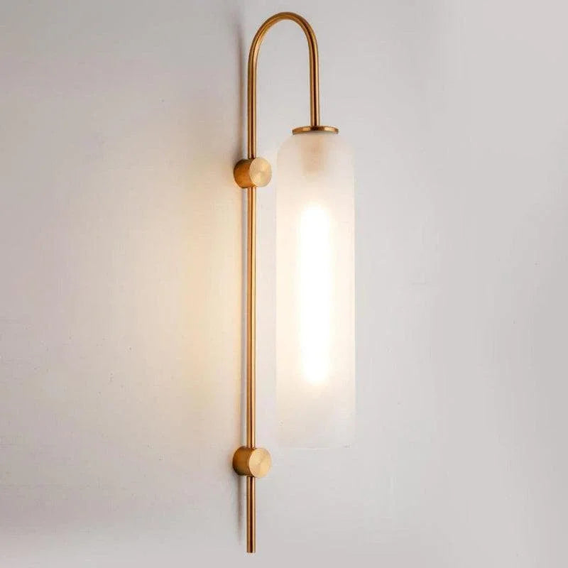 Blown Glass Sconce — Jewel-Toned Elegance