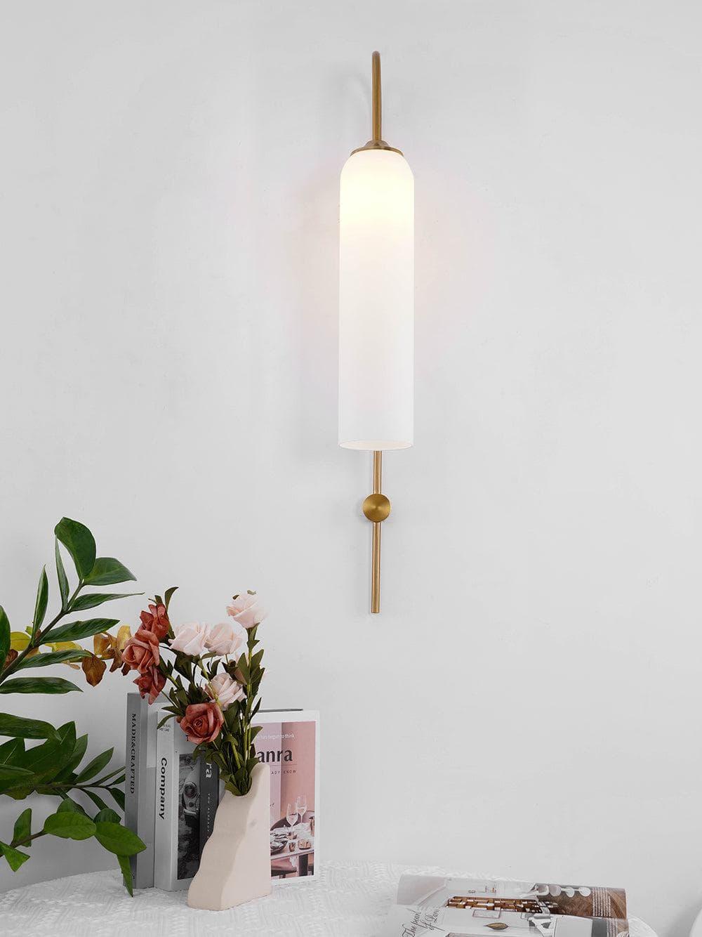 Blown Glass Sconce — Jewel-Toned Elegance