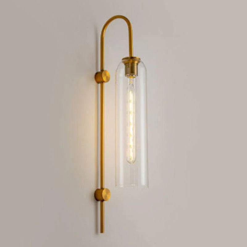 Blown Glass Sconce — Jewel-Toned Elegance