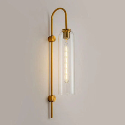 Blown Glass Sconce — Jewel-Toned Elegance