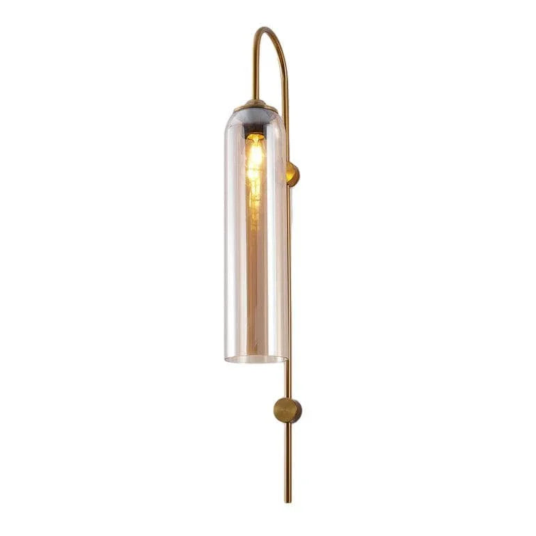 Blown Glass Sconce — Jewel-Toned Elegance