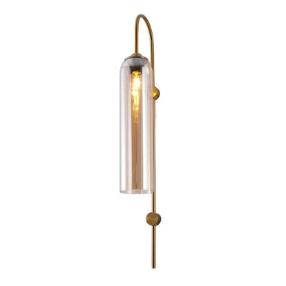 Blown Glass Sconce — Jewel-Toned Elegance
