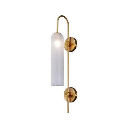 Blown Glass Sconce — Jewel-Toned Elegance