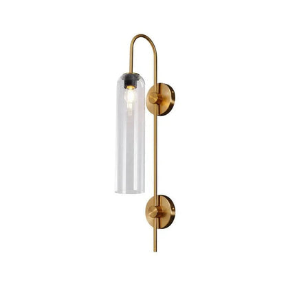 Blown Glass Sconce — Jewel-Toned Elegance
