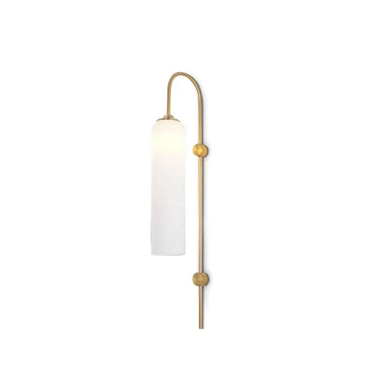 Blown Glass Sconce — Jewel-Toned Elegance