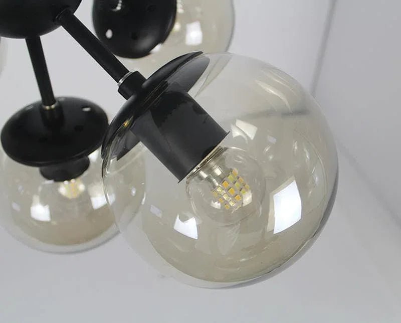 Geometric Brass Pendant Light — Modern Statement