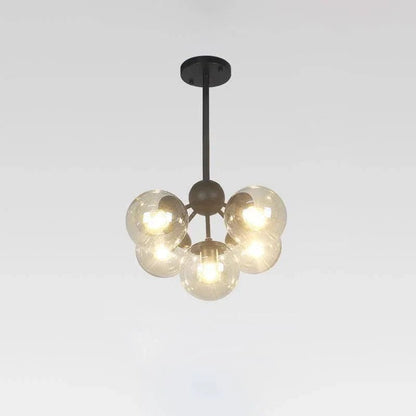 Geometric Brass Pendant Light — Modern Statement - LumoTrot