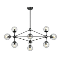 Geometric Brass Pendant Light — Modern Statement - LumoTrot