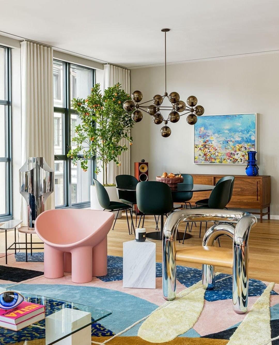 Geometric Brass Pendant Light — Modern Statement - LumoTrot