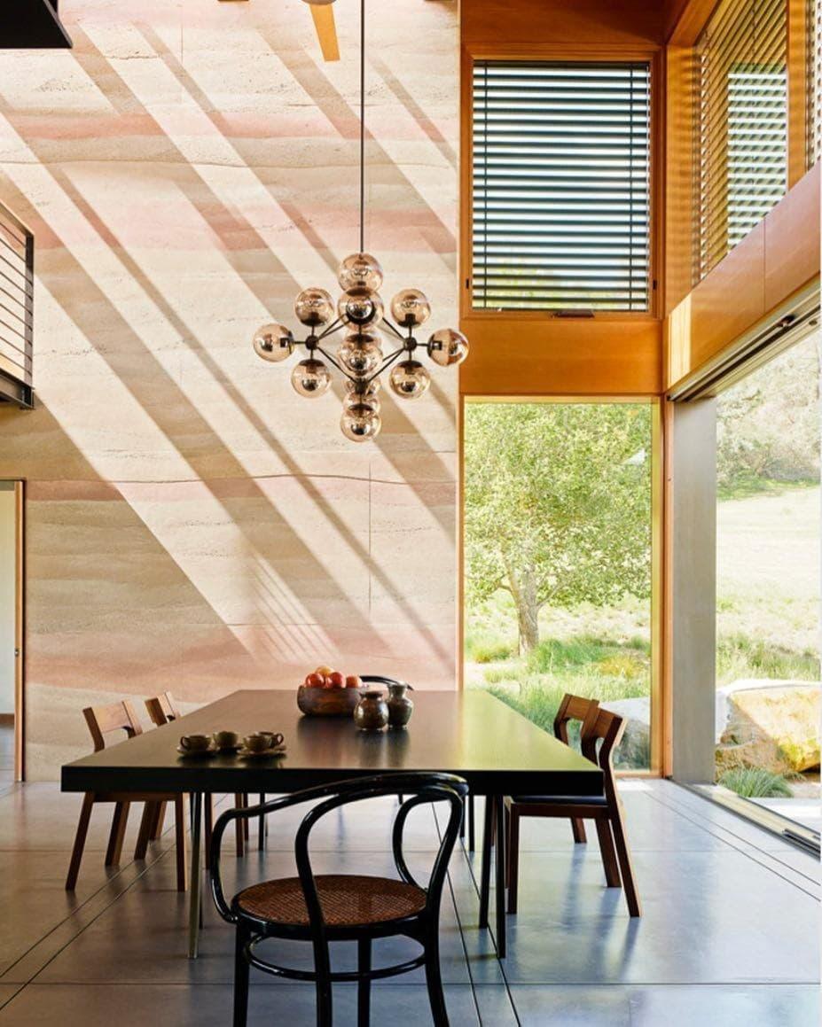 Geometric Brass Pendant Light — Modern Statement