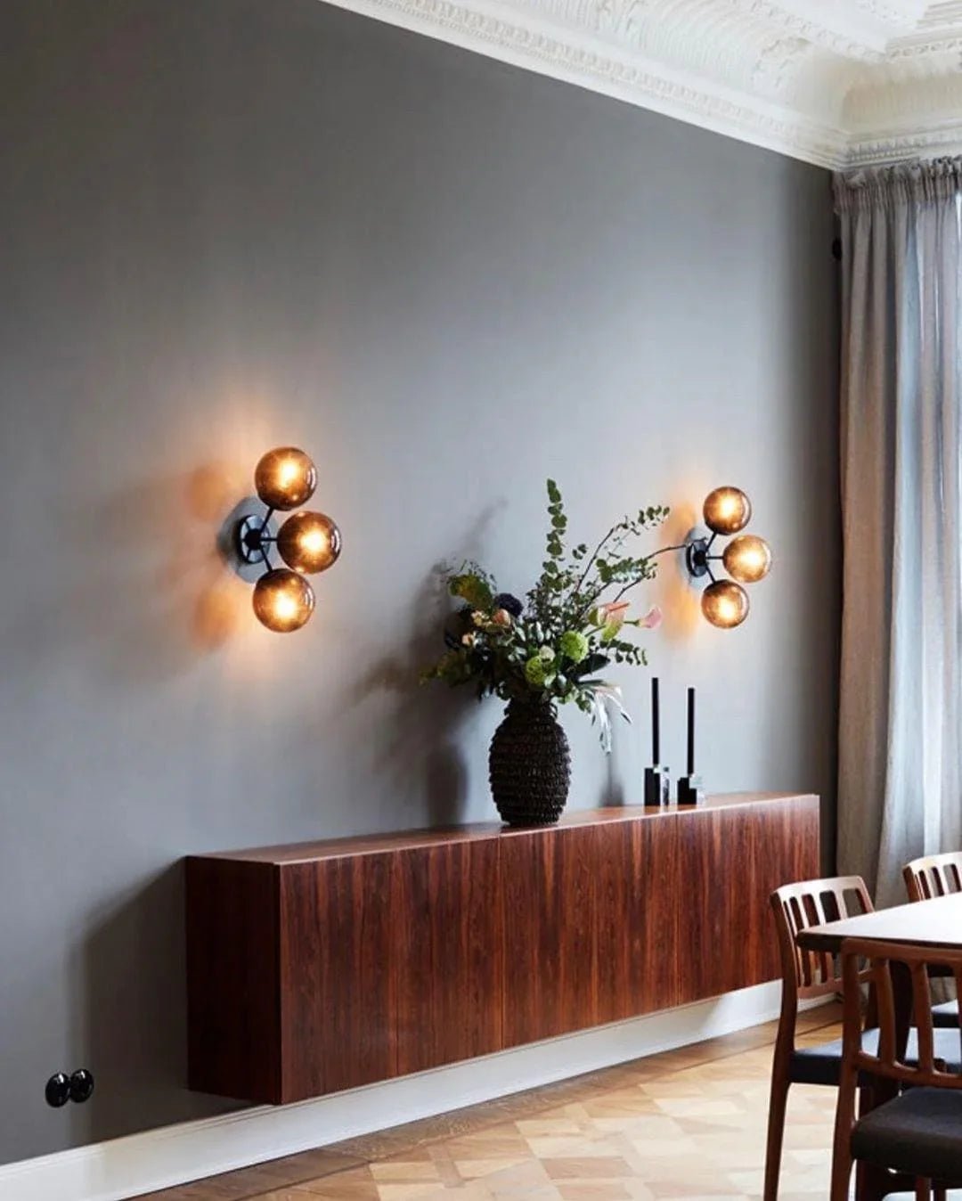 Geometric Brass Pendant Light — Modern Statement - LumoTrot