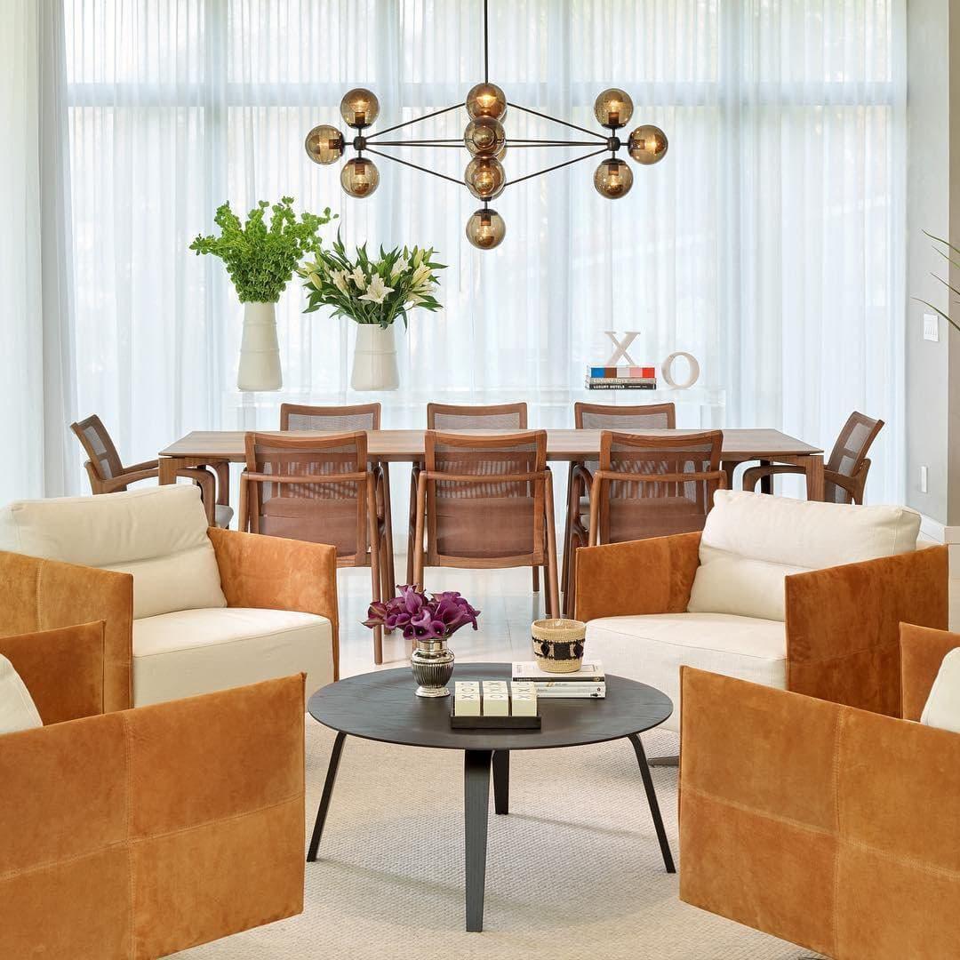 Geometric Brass Pendant Light — Modern Statement - LumoTrot