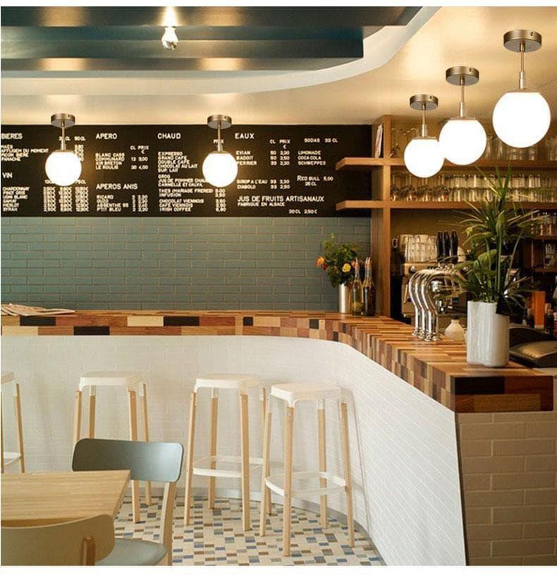 Geometric Brass Pendant Light — Modern Statement - LumoTrot