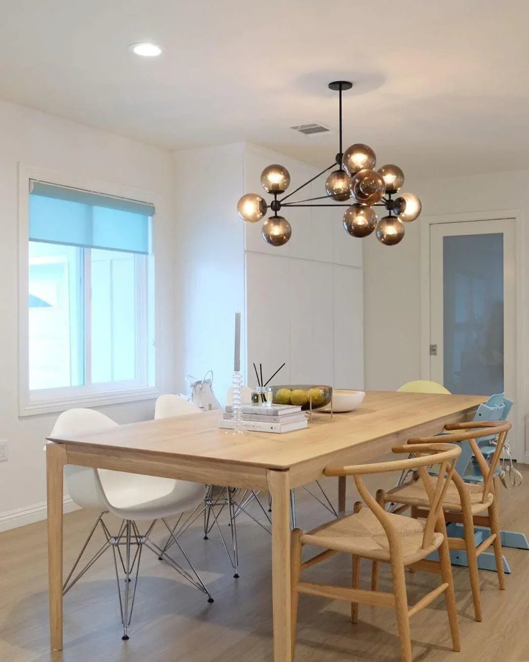 Geometric Brass Pendant Light — Modern Statement - LumoTrot