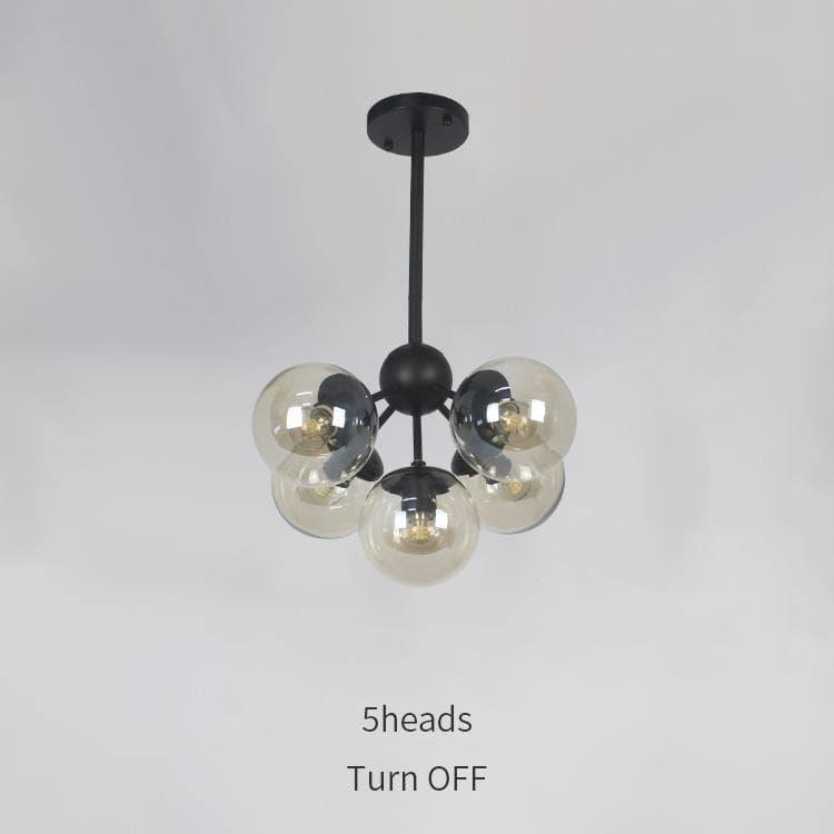 Geometric Brass Pendant Light — Modern Statement