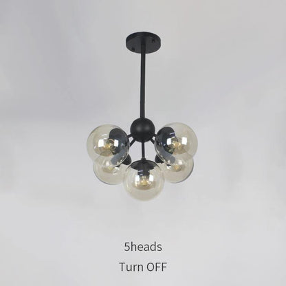 Geometric Brass Pendant Light — Modern Statement