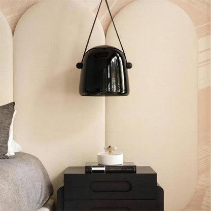 Smoked Glass Pendant Light — Modern Accent Glow