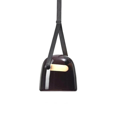 Smoked Glass Pendant Light — Modern Accent Glow
