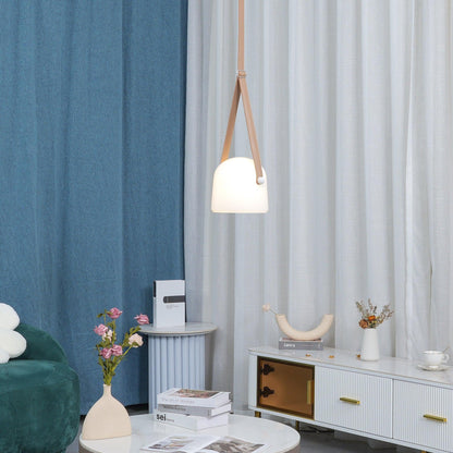 Smoked Glass Pendant Light — Modern Accent Glow - LumoTrot