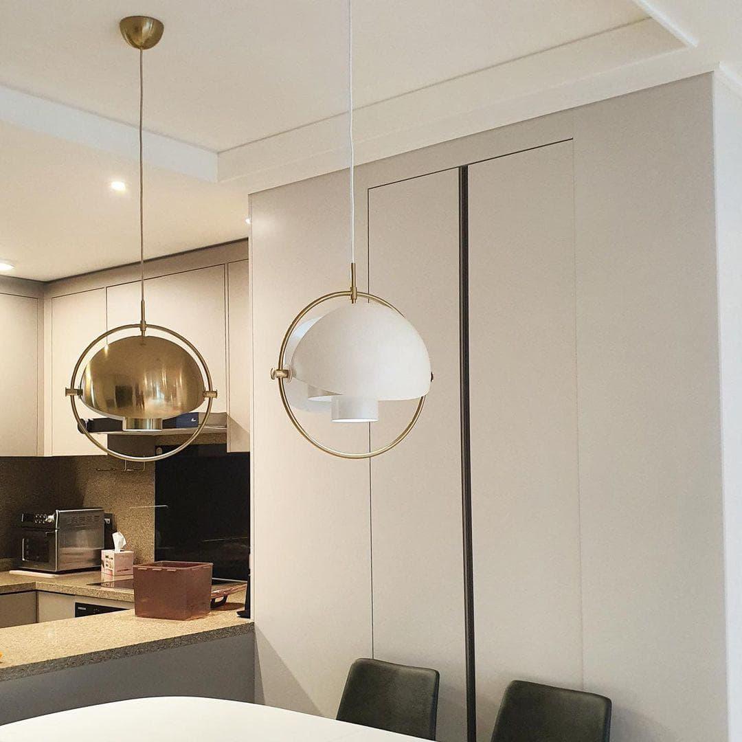 Brass Pendant Light — Modern Statement Ambiance
