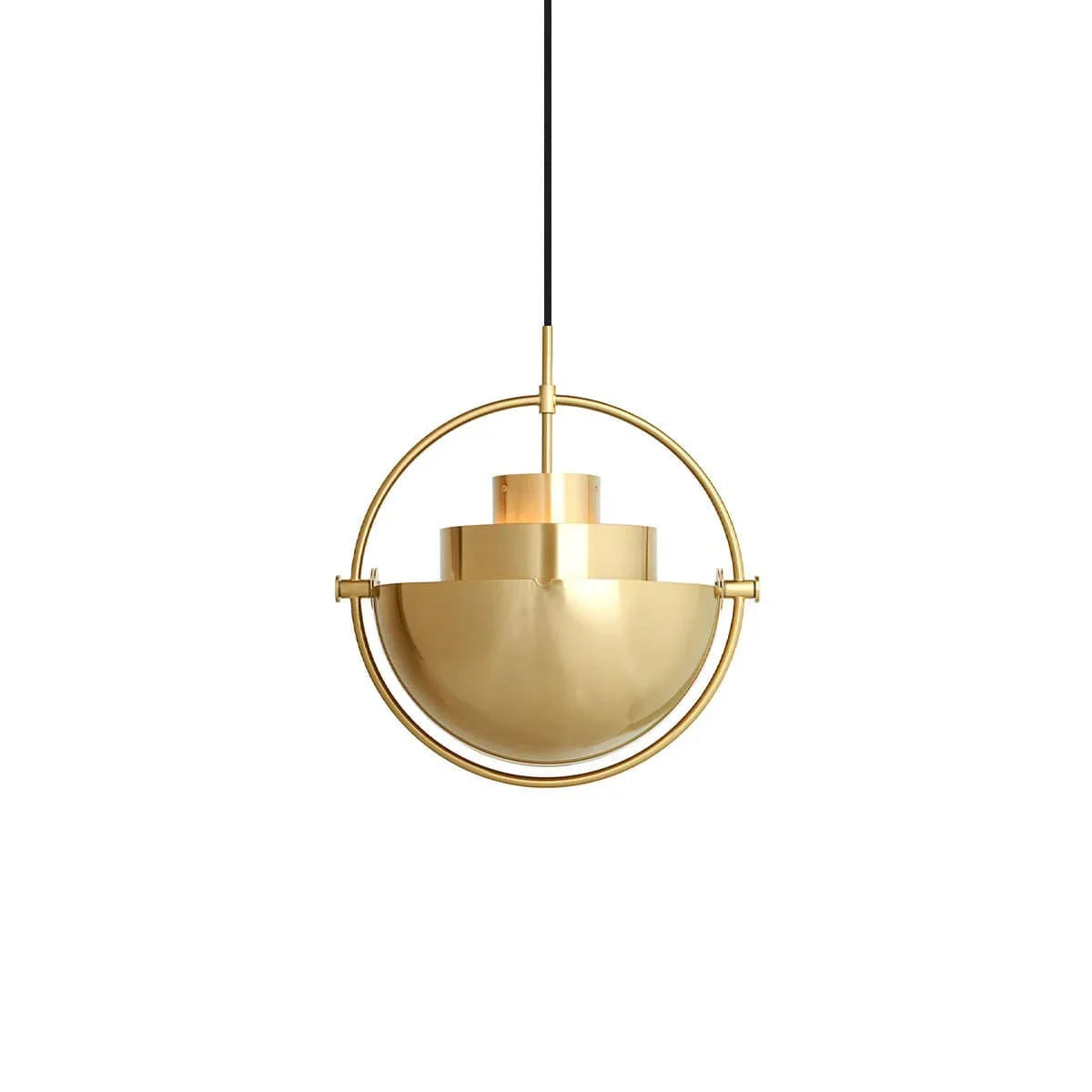 Brass Pendant Light — Modern Statement Ambiance