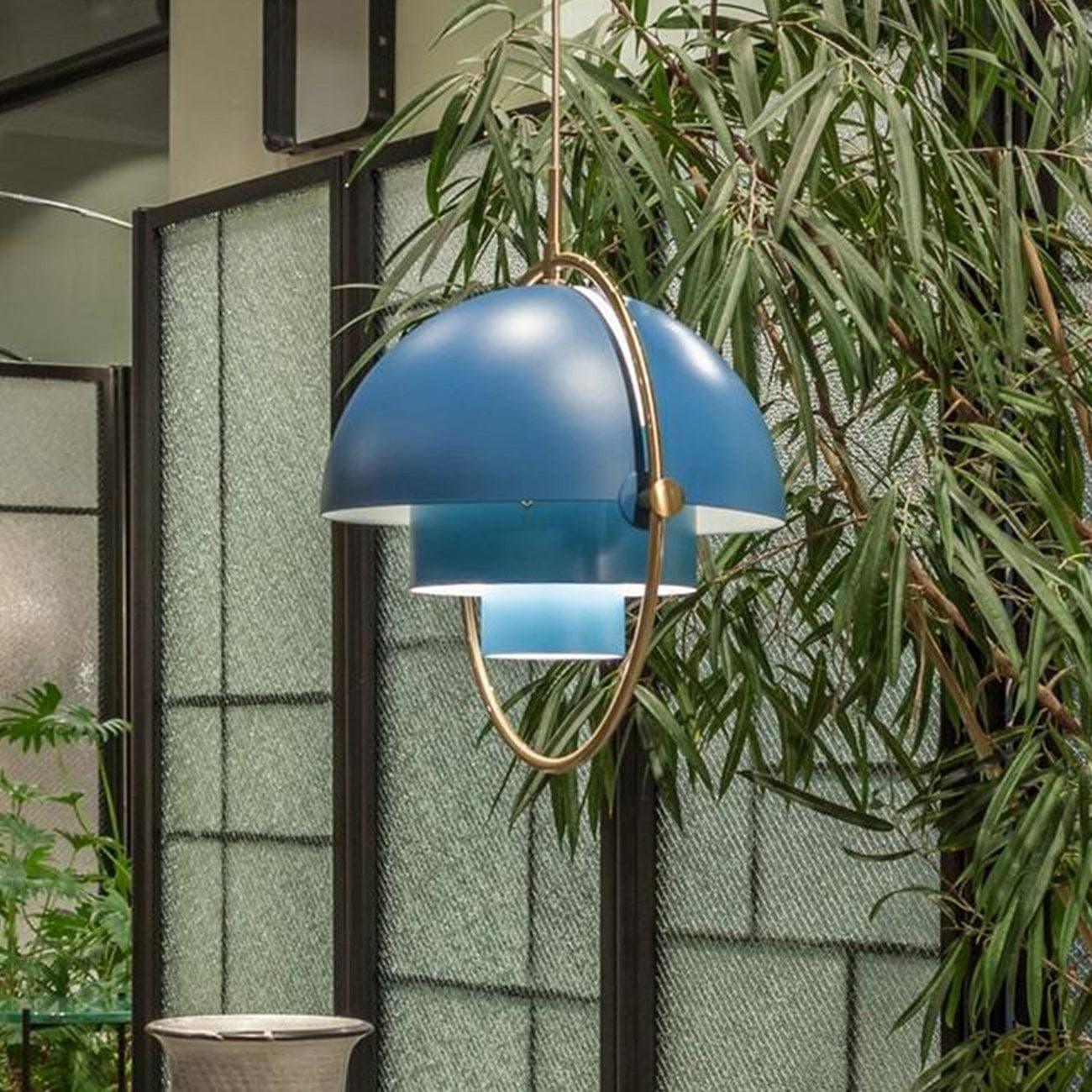 Multi-Arm Brass Pendant Light — Modern Statement Ambiance - LumoTrot