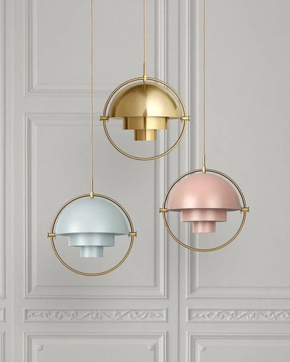 Multi-Arm Brass Pendant Light — Modern Statement Ambiance - LumoTrot